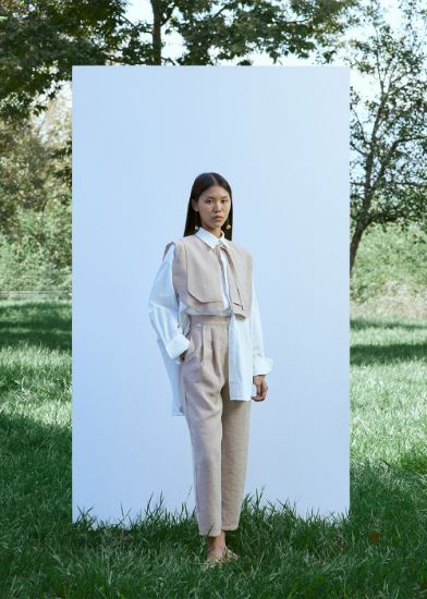 Pileli Pantolon resmi