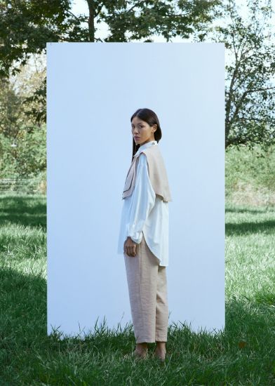 Pileli Pantolon resmi