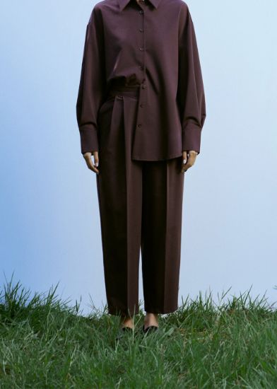 Pileli Pantolon resmi